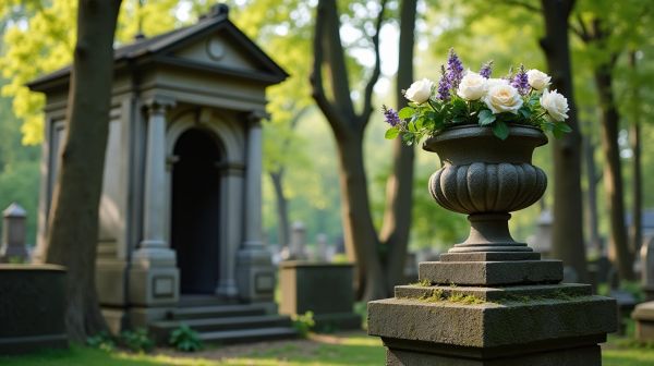 Choisir une jardinière cimetière pour honorer la mémoire